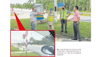 Photo of 紅泥路新橋有視線死角 方美錸建議設廣角鏡