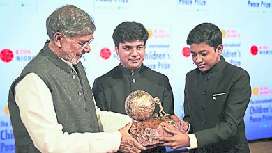 Photo of 致力解決污染 印度兄弟獲兒童和平獎