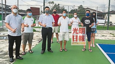 Photo of 提升高淵慶豐園網球場 方美錸撥6萬更換圍籬
