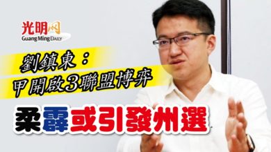 Photo of 劉鎮東:甲開啟3聯盟博弈 柔霹或引發州選