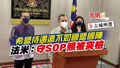 Photo of 【古城州選】希盟待遇遠不如國盟國陣 法米：守SOP照被突檢