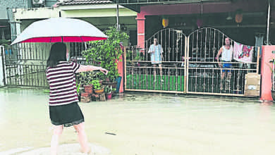 Photo of 大雨引發閃電水災 金寶狀皇苑淹水近2.5呎