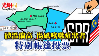 Photo of 【古城州選】體溫偏高 傷風咳嗽症狀者 特別帳篷投票