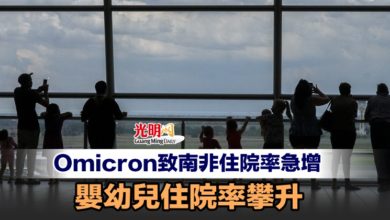 Photo of Omicron致南非住院率急增 嬰幼兒住院率攀升