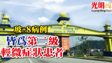 Photo of 玻+8病例 皆為第二級輕微症狀患者