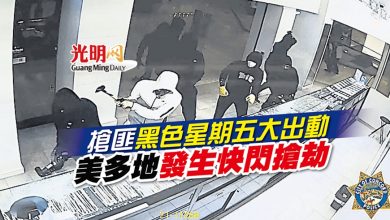 Photo of 搶匪黑色星期五大出動 美多地發生快閃搶劫