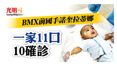 Photo of BMX前國手諾奎拉蒂娜 一家11口10確診