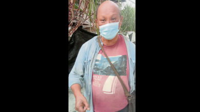 Photo of 小園主求助 泥機司機捉蛇反被咬