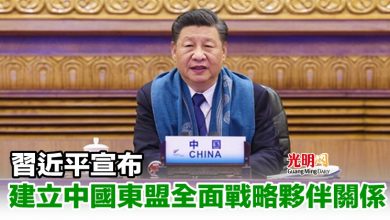 Photo of 習近平宣布 建立中國東盟全面戰略夥伴關係