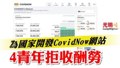 Photo of 為國家開發CovidNow網站   4青年拒收酬勞
