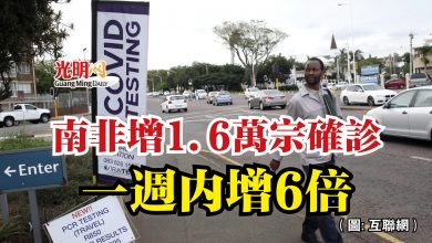 Photo of 南非增1.6萬宗確診  一週內增6倍