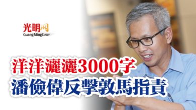 Photo of 洋洋灑灑3000字 潘儉偉反擊敦馬指責
