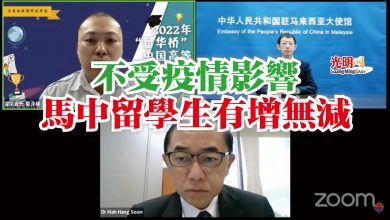 Photo of 不受疫情影響  馬中留學生有增無減