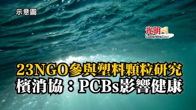 Photo of 23NGO參與塑料顆粒研究  檳消協：PCBs影響健康