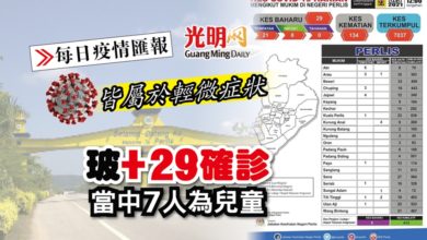 Photo of 【每日疫情匯報】玻+29確診 皆属轻微感染症状