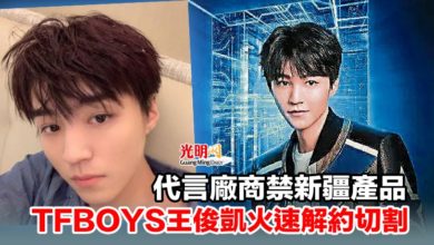 Photo of 代言廠商禁新疆產品 TFBOYS王俊凱火速解約切割