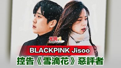 Photo of BLACKPINK Jisoo 控告《雪滴花》惡評者