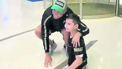 Photo of 與無腿男孩一起踢球  C羅又獻愛心獲贊