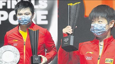 Photo of WTT世界杯決賽 樊振東孫穎莎稱王封后