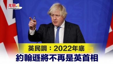 Photo of 英民調：2022年底 約翰遜將不再是英首相