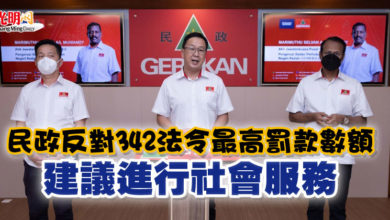 Photo of 民政反對342法令最高罰款數額  建議進行社會服務