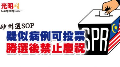 Photo of 【砂州選SOP】疑似病例可投票  勝選後禁止慶祝