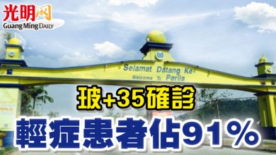 Photo of 玻+35確診 輕症患者佔91%