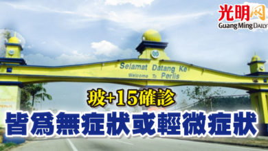 Photo of 玻+15確診 皆為無症狀或輕微症狀