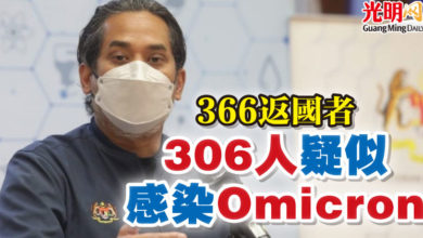 Photo of 366返國者 306人疑似感染Omicron