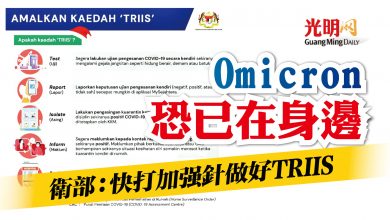 Photo of Omicron恐已在身邊 衛部：快打加強針遵守TRIIS