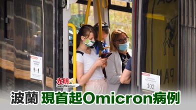Photo of 波蘭現首起Omicron病例