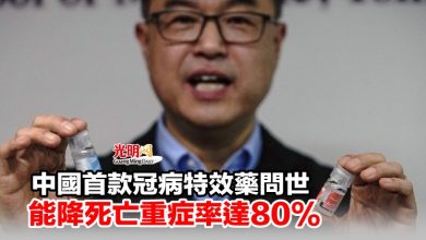 Photo of 中國首款冠病特效藥問世 能降死亡重症率達80%