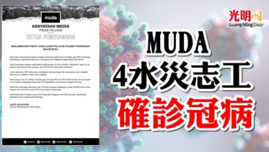Photo of MUDA證實 4水災志工確診冠病