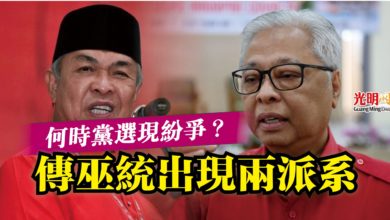 Photo of 何時黨選現紛爭？ 傳巫統出現兩派系