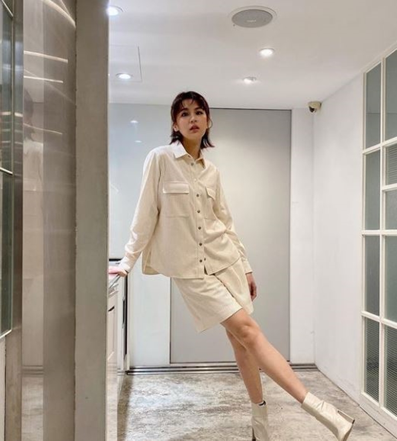 曾沛慈16日宣布升格人妻。