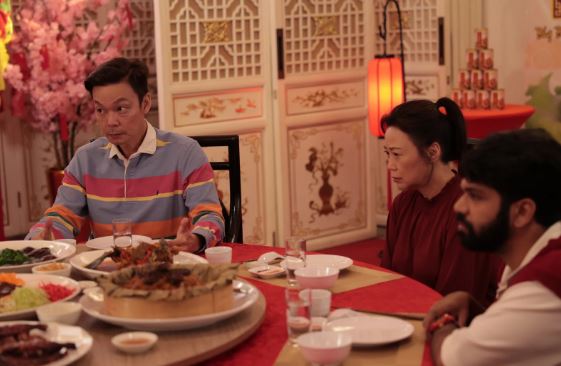 李國煌（左）主演的《團圓飯》