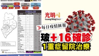 Photo of 【新冠肺炎】玻+16確診 1重症留院治療
