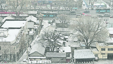 Photo of 大寒節氣北京降雪