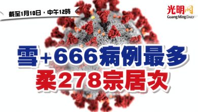 Photo of 【疫情匯報】雪+666病例最多 柔278宗居次