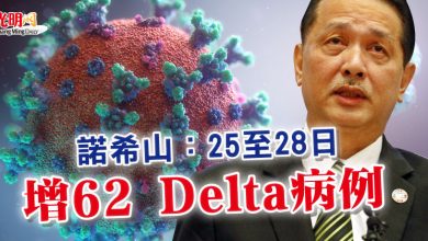 Photo of 諾希山：25至28日   增62 Delta病例