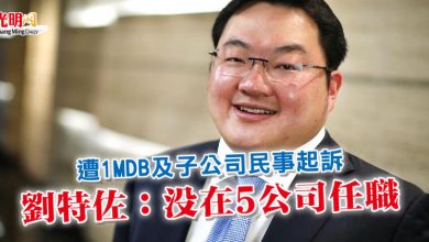 Photo of 遭1MDB及子公司民事起訴   劉特佐：沒在5公司任職