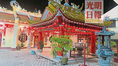 Photo of 聖古廟掛燈籠迎新春 歡迎善信點吉祥燈祈福