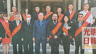 Photo of 【大山腳潁川堂聯歡宴】陳明通：慎終追遠 冬祭祀祖發揚孝道