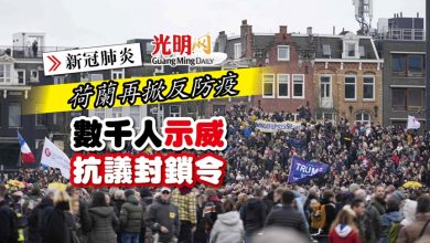 Photo of 【新冠肺炎】荷蘭再掀反防疫 數千人示威抗議封鎖令