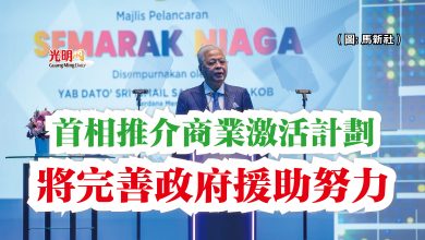 Photo of 首相推介商業激活計劃 將完善政府援助努力