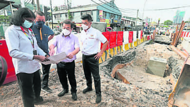 Photo of 防洪工程延誤逾年 蕉賴6哩村逢雨淹水塞車