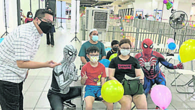 Photo of KipMall氣球佈置會場 蜘蛛俠安撫接種兒童