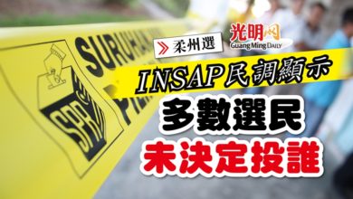 Photo of 【柔州選】INSAP民調顯示 多數選民未決定投誰