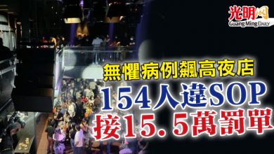 Photo of 無懼病例飆高夜店消遣     154人違SOP接15.5萬罰單