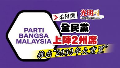 Photo of 【柔州選】全民黨上陣2州席 推出“2030年大重置”